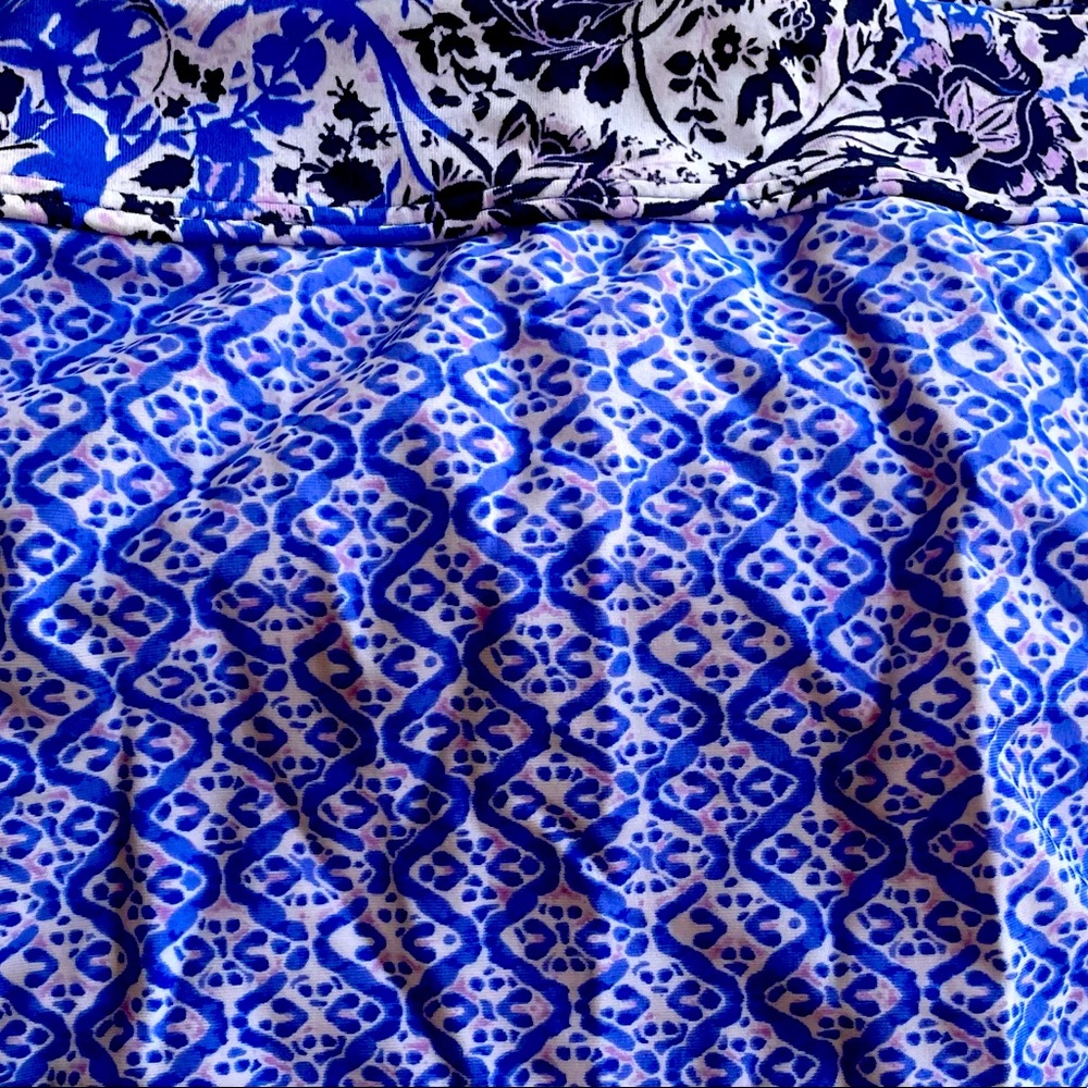 Athletica bikini bottoms, cobalt blue, size XL